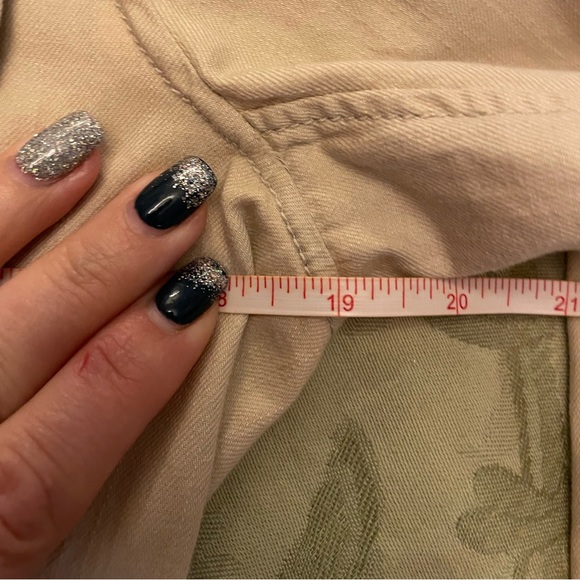 Denim & Supply R Lauren Safari Style Cotton Neutral Short Trench Jacket S/P S P - Picture 11 of 16